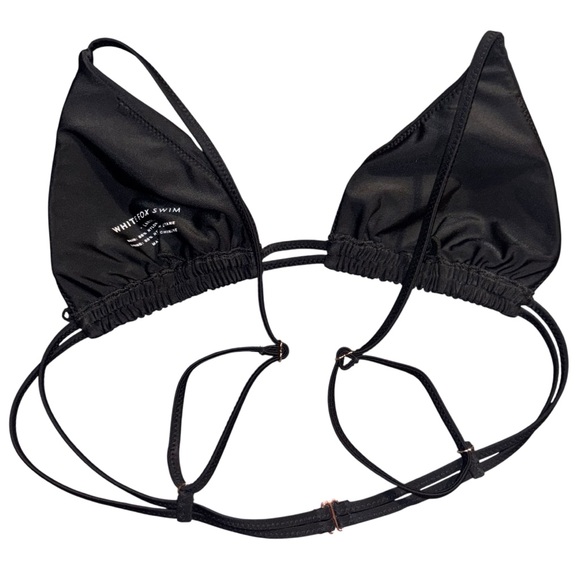 Black Triangle Bikini Top - Picture 4 of 6